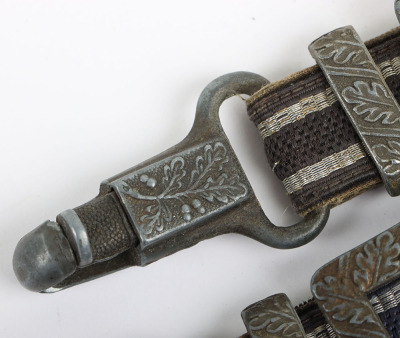 WW2 German Luftwaffe Officers 2nd Pattern Dress Dagger Hangers - 13