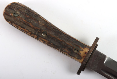 Scarce WW2 German Luftwaffe Forestry Bayonet / Fighting Knife - 6