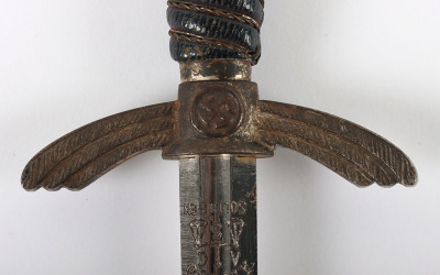 Miniature Luftwaffe Officers Sword by Alcoso, Solingen - 13