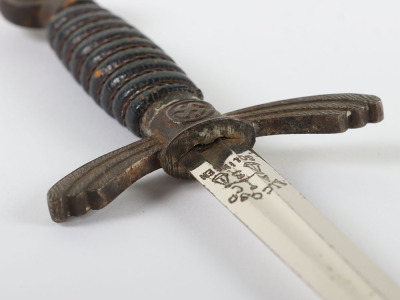 Miniature Luftwaffe Officers Sword by Alcoso, Solingen - 15