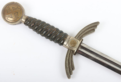 WW2 German Luftwaffe Officers Sword by David Malsch, Steinbach - 4