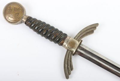 WW2 German Luftwaffe Officers Sword by David Malsch, Steinbach - 5