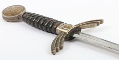 WW2 German Luftwaffe Officers Sword by David Malsch, Steinbach - 6