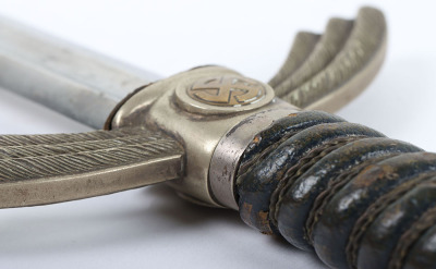 WW2 German Luftwaffe Officers Sword by David Malsch, Steinbach - 19