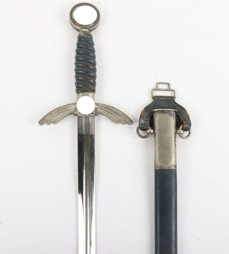 WW2 German Luftwaffe Officers Sword by SMF, Solingen,