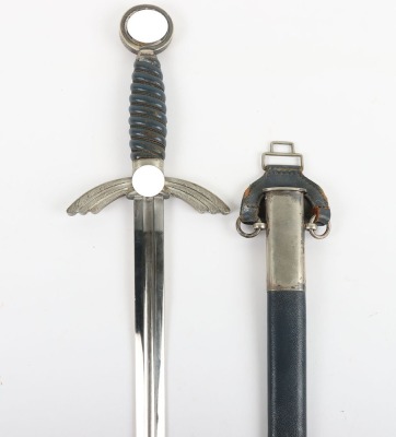 WW2 German Luftwaffe Officers Sword by SMF, Solingen,