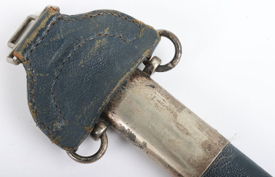 WW2 German Luftwaffe Officers Sword by SMF, Solingen, - 4