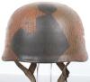 Luftwaffe Paratroopers Camouflaged Steel Helmet - 6