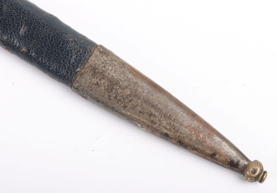 Rare WW2 German Luftwaffe Officers Sword with Damascus Blade - 12
