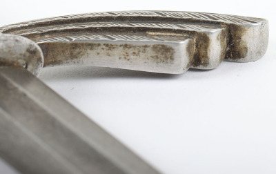 Rare WW2 German Luftwaffe Officers Sword with Damascus Blade - 26