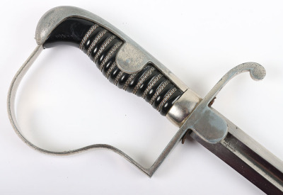 Unusual Third Reich Other Ranks / NCO&rsquo;s Sword for Luftwaffe by Carl Eickhorn, Solingen - 3
