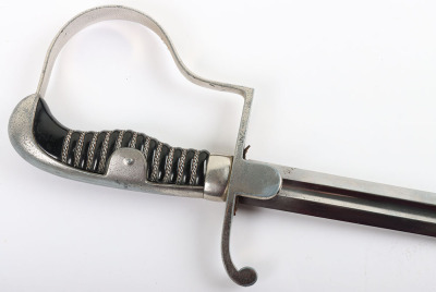 Unusual Third Reich Other Ranks / NCO&rsquo;s Sword for Luftwaffe by Carl Eickhorn, Solingen - 4