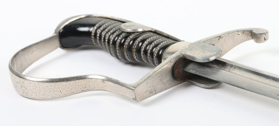 Unusual Third Reich Other Ranks / NCO&rsquo;s Sword for Luftwaffe by Carl Eickhorn, Solingen - 7