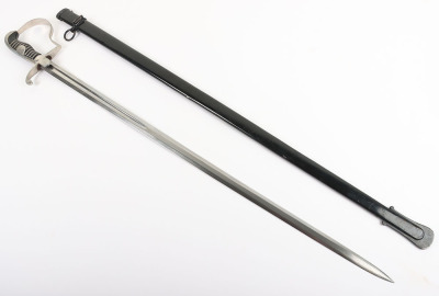 Unusual Third Reich Other Ranks / NCO&rsquo;s Sword for Luftwaffe by Carl Eickhorn, Solingen - 14