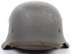 German Organisation Todt M-42 Steel Combat Helmet - 4