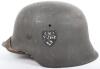 German Organisation Todt M-42 Steel Combat Helmet - 5