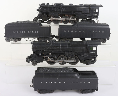 Two Lionel Lines 0 gauge locomotives, 1950s/60s