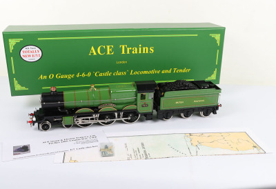 ACE Trains E/7/2 0 gauge 4-6-0 Castle class ‘Banbury Castle’ locomotive and tender - 3