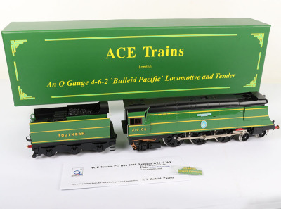 ACE Trains E/9 0 gauge 4-6-2 Bullied Pacific ‘Hurricane’ locomotive and tender - 5