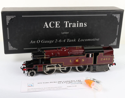 ACE Trains 0 gauge Stanier 2-6-4 2 cylinder LMS tank engine