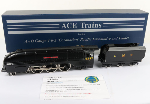 ACE Trains E12 0 gauge 4-6-2 Coronation class ‘City of Liverpool’ locomotive and tender