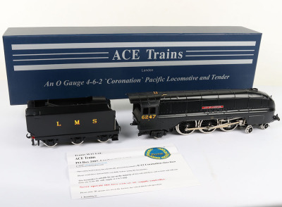 ACE Trains E12 0 gauge 4-6-2 Coronation class ‘City of Liverpool’ locomotive and tender - 4