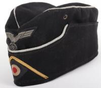 Third Reich Panzer Signals Officers Overseas / Side Cap