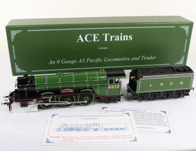 ACE Trains E/6 0 gauge 4-6-2 A3 class ‘Flying Scotsman’ locomotive and tender