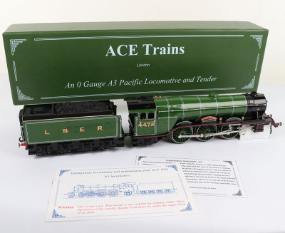 ACE Trains E/6 0 gauge 4-6-2 A3 class ‘Flying Scotsman’ locomotive and tender - 4