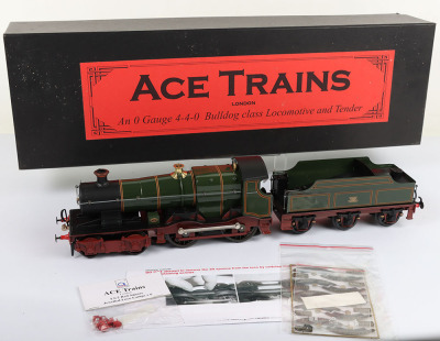 ACE Trains E/16 0 gauge 4-4-0 Bulldog class locomotive and tende