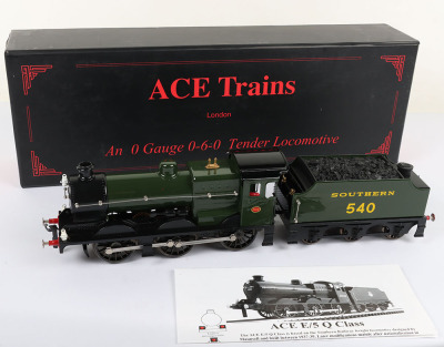 ACE Trains E/5 0 gauge 0-6-0 Q class locomotive and tender