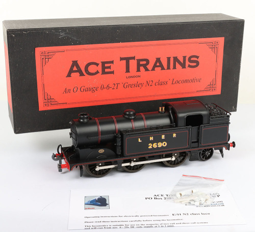 ACE Trains E/11 0 gauge Gresley N2 class 0-6-2 LNER tank engine,