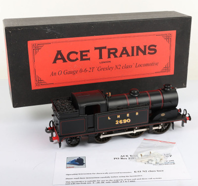 ACE Trains E/11 0 gauge Gresley N2 class 0-6-2 LNER tank engine, - 3