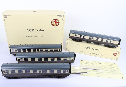 ACE Trains 0 gauge C/13 Western Railway ‘The Red Dragon’ three coach set