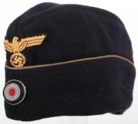 Kriegsmarine Officers Overseas / Side Cap