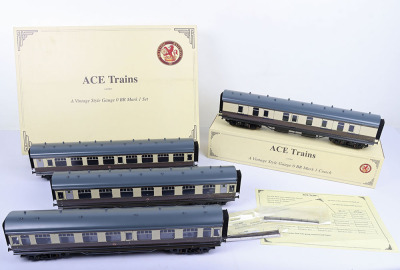 ACE Trains 0 gauge C/13 Western Railway ‘The Red Dragon’ three coach set - 2