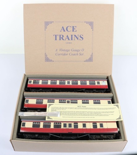 ACE Trains 0 gauge BR C/5 three coach set A