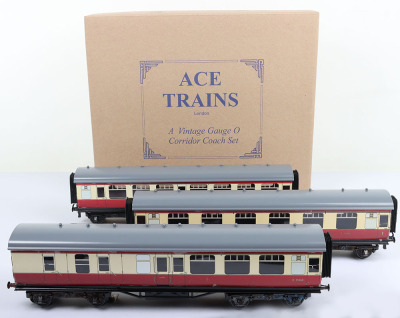 ACE Trains 0 gauge BR C/5 three coach set A - 4