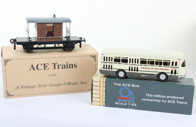 ACE Trains 0 gauge four 4-wheel Tanker sets - 8