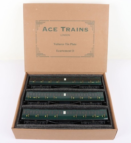 ACE Trains 0 gauge SNCF C/1 three coach set