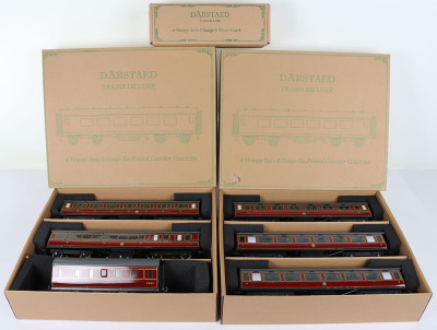 Darstaed Trains De Luxe 0 gauge LMS Set A coach set