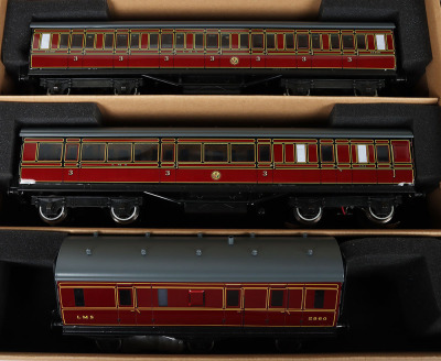 Coach Train Set Darstaed Trains De Luxe 0 gauge LMS Set A coach set