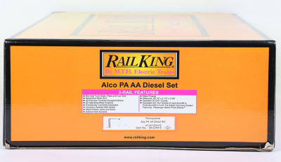 Rail King by MTH 0 gauge Alco PA AA Diesel set - 2