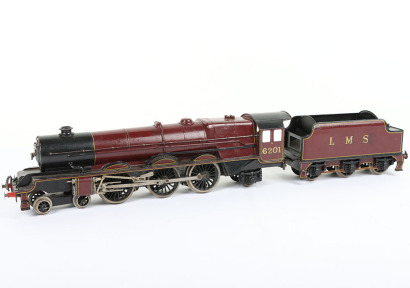 Bassett-Lowke 0 gauge electric 4-6-2 LMS ‘Princess Elizabeth’ locomotive and tender, 1936