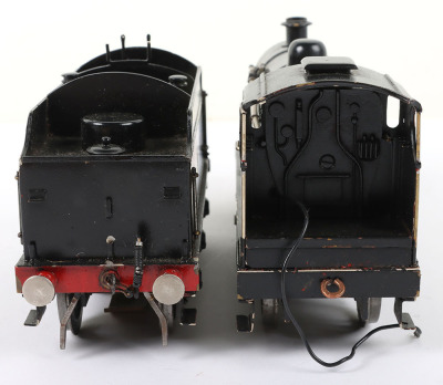 Kit built 0 gauge 0-6-0 LMS 4f locomotive and tender - 5