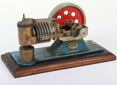 A Rebi Motor ‘Flame Licker’ type R2 vacuum engine, German circa 1950