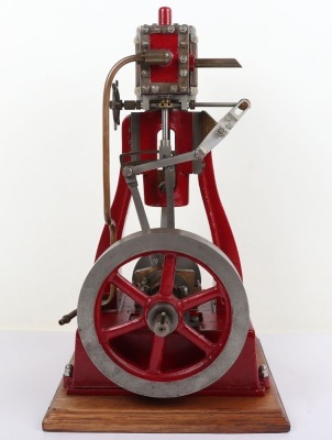 A Clarkson single cylinder reversing steam engine