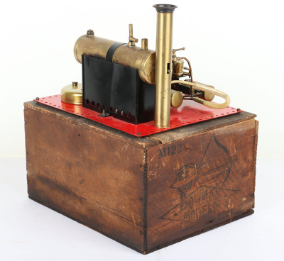 Boxed Bowman Models M122 twin cylinder Stationary steam engine, English circa 1930, - 2