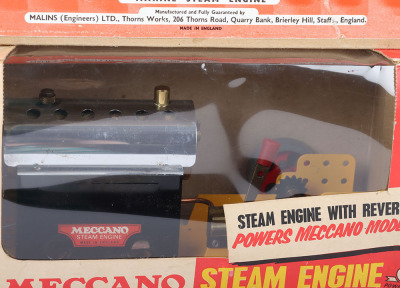 Boxed Mamod, Marlins (Engineers) Ltd ME1 Marine steam engine, 1960s - 2