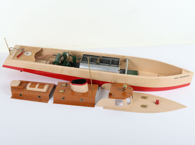 A modern Bowman Models live steam River launch ‘Sea Princess - 2